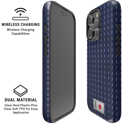 Japan Soccer Flag iPhone 16 Pro Magsafe Impact Case